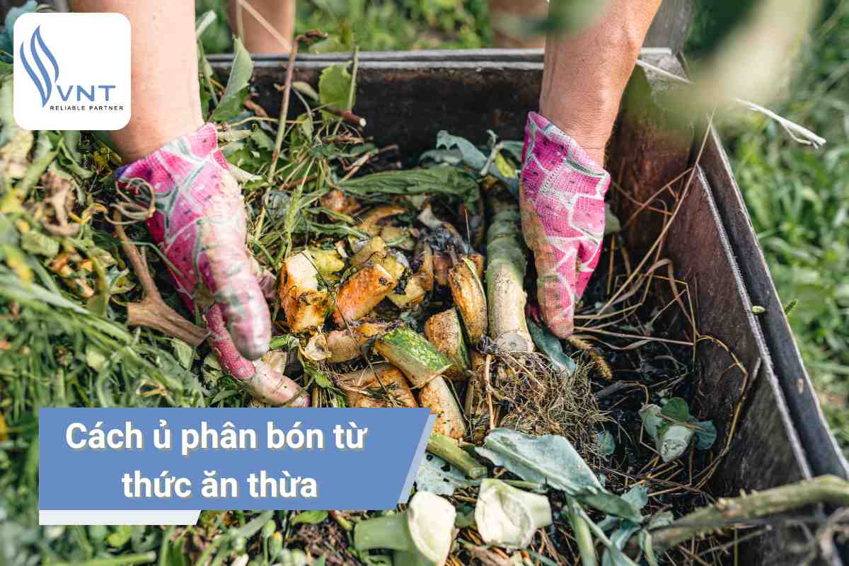 Cách ủ phân bón từ thức ăn thừa