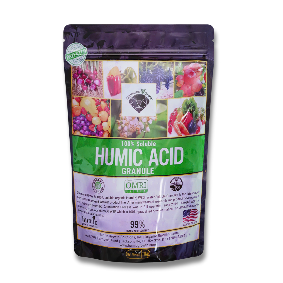 PHÂN HUMIC MỸ – HUMIX USA – HUMIC ACID GRANULE 99% CAO CẤP