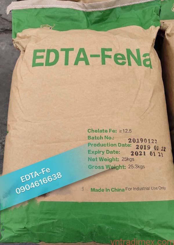 EDTA SẮT – CHELATE SẮT (EDTA FE) – PHÂN VI LƯỢNG SẮT CAO CẤP
