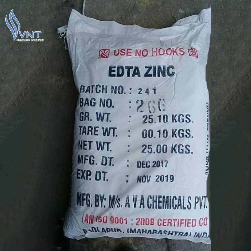 Edta kẽm – chelate kẽm (edta Zn) – Phân vi lượng kẽm cao cấp