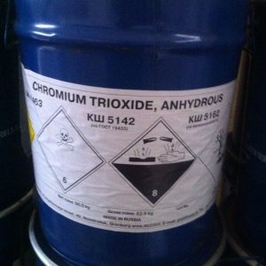 CHROMIUM TRIOXIDE CRO3 . CHEMICALS