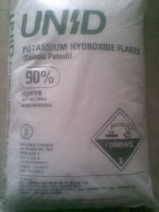 CHEMICAL KOH - POTASSIUM HYDROXIDE 90%
